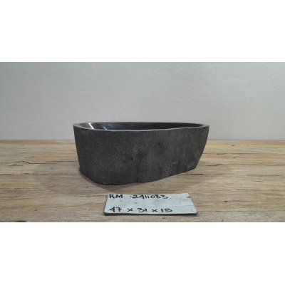 Раковина из речного камня 47x31x15 (RM2411083)
