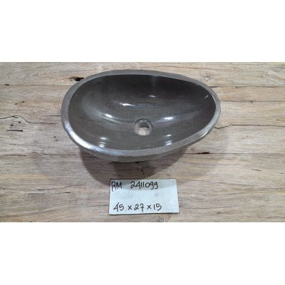 Раковина из речного камня 45x29x15 (RM2411099)