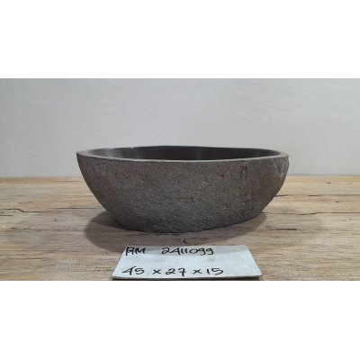 Раковина из речного камня 45x29x15 (RM2411099)