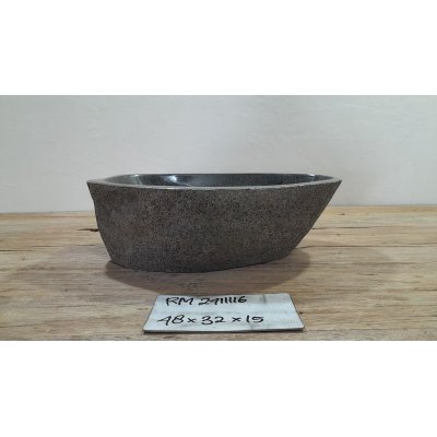 Раковина из речного камня 48x32x15 (RM2411116)