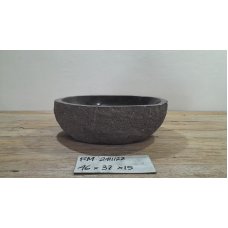 Раковина из речного камня 46x37x15 (RM2411122)