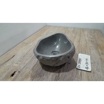 Раковина из речного камня 46x30x15 (RM2411135)