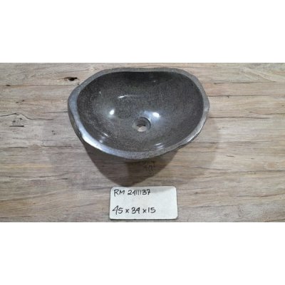 Раковина из речного камня 45x34x15 (RM2411137)
