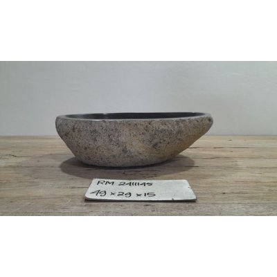 Раковина из речного камня 49х29х15 (RM2411145)