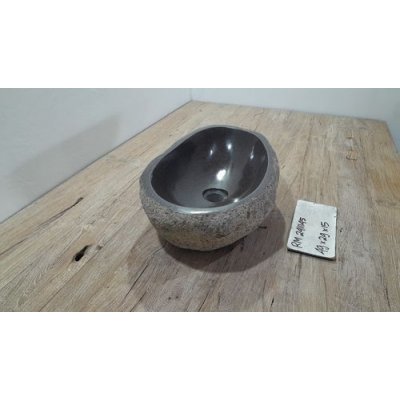 Раковина из речного камня 49х29х15 (RM2411145)