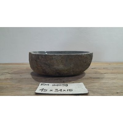 Раковина из речного камня 45x34x15 (RM2411159)