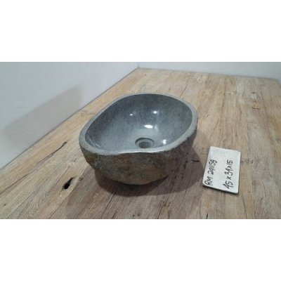 Раковина из речного камня 45x34x15 (RM2411159)
