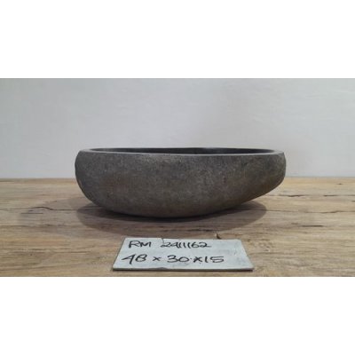 Раковина из речного камня 48x30x15 (RM2411162)