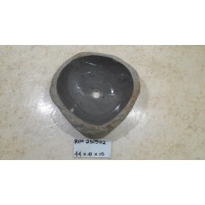Раковина из речного камня с тонким краем 44х41х15 (RVM230502)