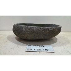 Раковина из речного камня 53х33х15 (RL230503)