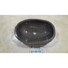 Раковина из речного камня 51х33х15 (RL230504)