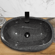 Раковина из речного камня 51х33х15 (RL230504)