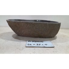 Раковина из речного камня 56х37х15 (RL230505)