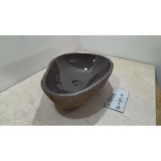 Раковина из речного камня 56х37х15 (RL230505)