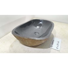 Раковина из речного камня 51х37х15 (RL230506)