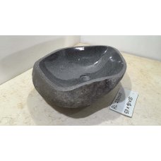 Раковина из речного камня 57х40х15 (RL230508)