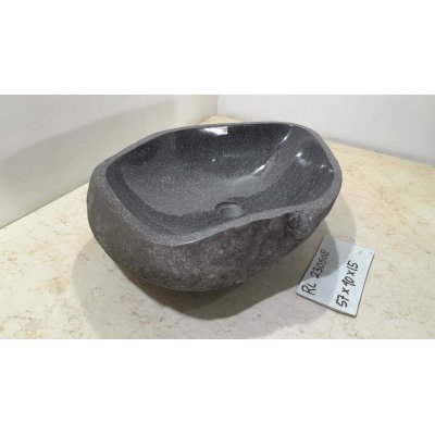Раковина из речного камня 57х40х15 (RL230508)