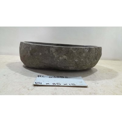Раковина из речного камня 51х35х15 (RL230511)