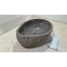 Раковина из речного камня 51х35х15 (RL230511)