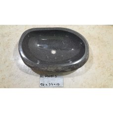 Раковина из речного камня 56х37х15 (RL230513)