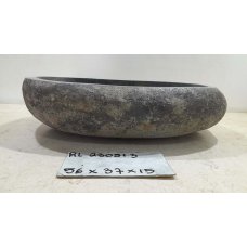 Раковина из речного камня 56х37х15 (RL230513)