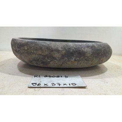 Раковина из речного камня 56х37х15 (RL230513)
