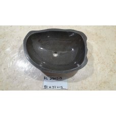 Раковина из речного камня 51х37х15 (RL230515)