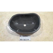 Раковина из речного камня 53х36х15 (RL230516)
