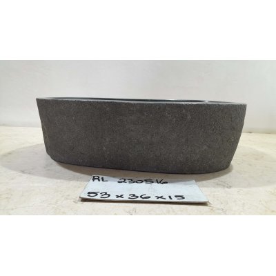 Раковина из речного камня 53х36х15 (RL230516)