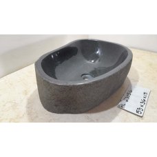 Раковина из речного камня 53х36х15 (RL230516)