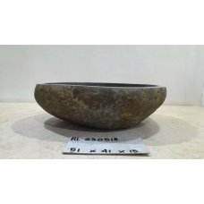 Раковина из речного камня 51х41х15 (RL230518)