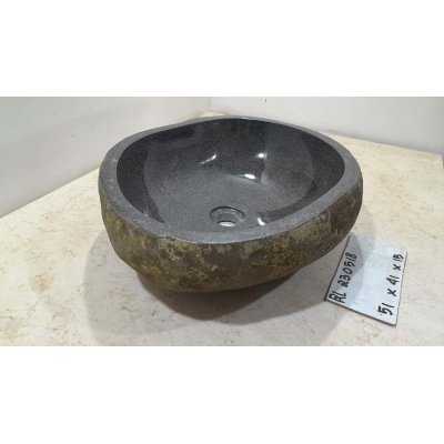 Раковина из речного камня 51х41х15 (RL230518)