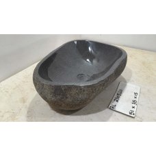 Раковина из речного камня 51х35х15 (RL230520)