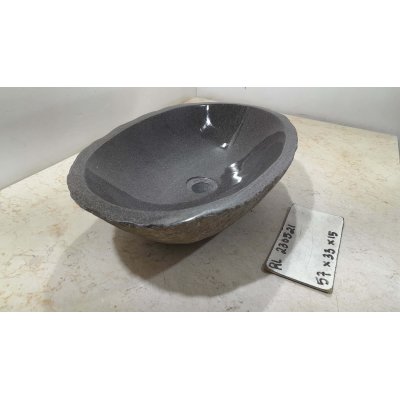 Раковина из речного камня 57х33х15 (RL230521)