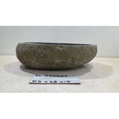 Раковина из речного камня 53х38х15 (RL230522)