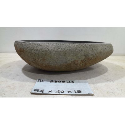 Раковина из речного камня 54х40х15 (RL230523)