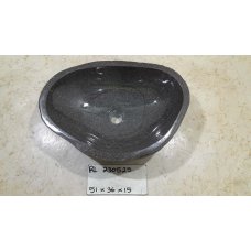 Раковина из речного камня 51х36х15 (RL230525)