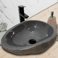 Раковина из речного камня 51х36х15 (RL230525)