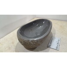 Раковина из речного камня 55х33х15 (RL230533)