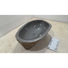 Раковина из речного камня 52х32х15 (RL230536)