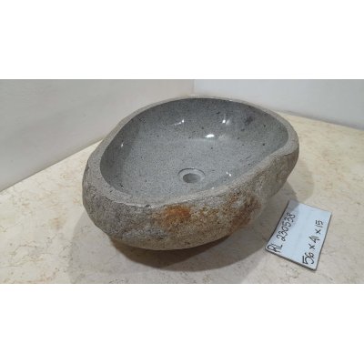 Раковина из речного камня 56х41х15 (RL230538)