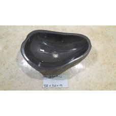 Раковина из речного камня 52х32х15 (RL230542)