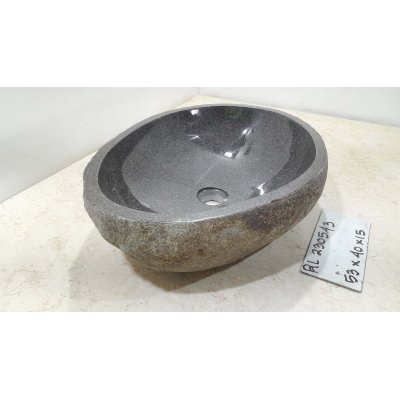 Раковина из речного камня 53х40х15 (RL230543)