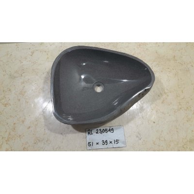 Раковина из речного камня 51х39х15 (RL230549)