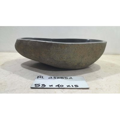Раковина из речного камня 53х40х15 (RL230552)