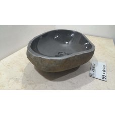 Раковина из речного камня 53х40х15 (RL230552)
