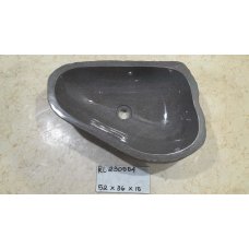 Раковина из речного камня 52х36х15 (RL230554)
