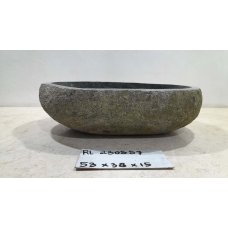 Раковина из речного камня 53х38х15 (RL230557)
