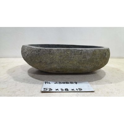 Раковина из речного камня 53х38х15 (RL230557)