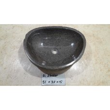 Раковина из речного камня 51х37х15 (RL230561)